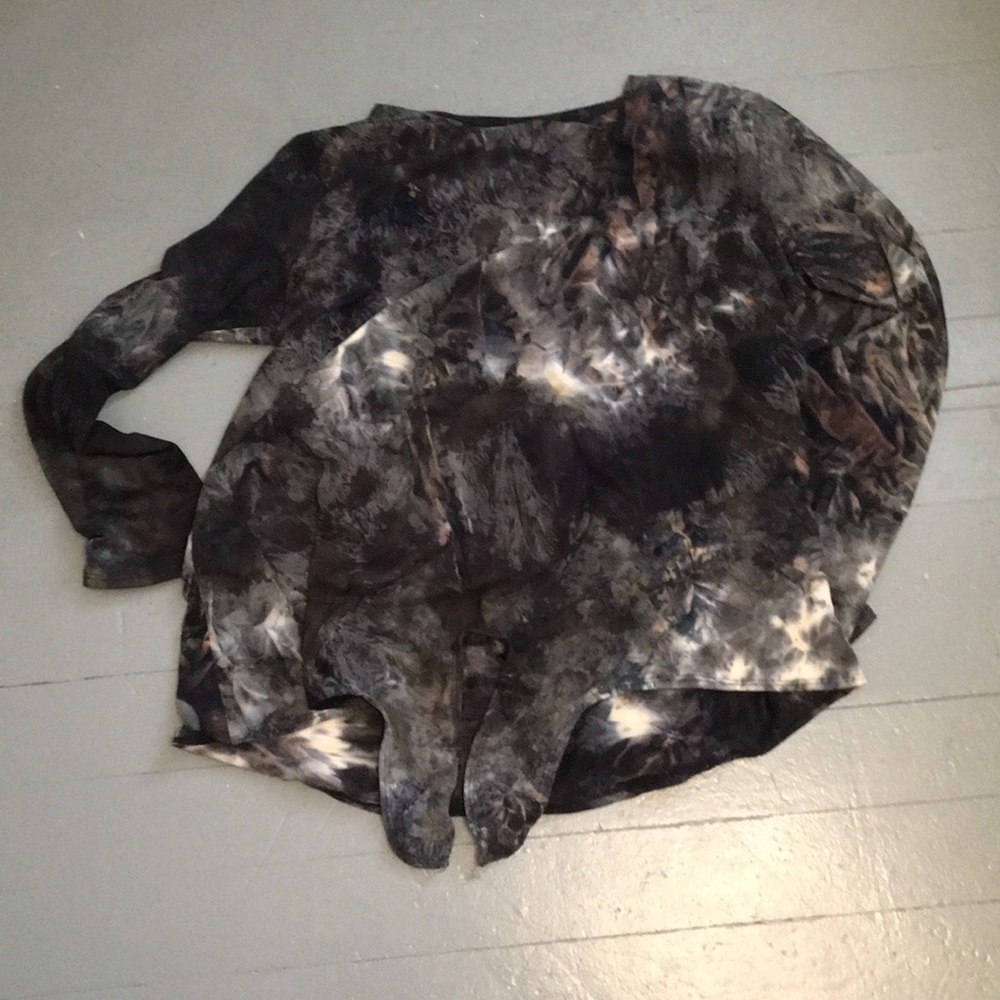 Dark Tye-Dye long sleeve